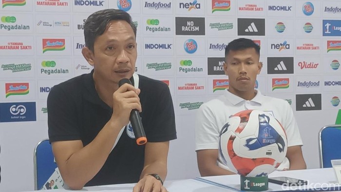 PSIS Semarang saat menggelar konferensi pers usai laga, Sabtu (27/9/2025).