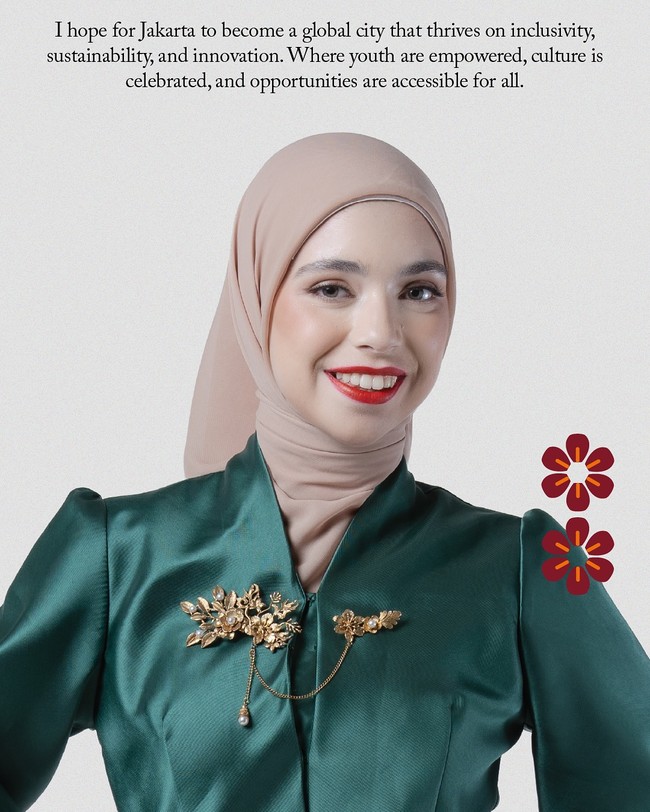 Perjalanan Isabel di ajang tersebut berawal dari pemilihan Abang-None Jakarta Selatan 2025. Ia sempat mengungkap rasa bahagianya lewat media sosial. “Pengalaman yang luar biasa. Satu setengah bulan kerja keras, dan alhamdulillah hasilnya. Sebuah perjalanan yang tak pernah terpikirkan akan saya jalani, tetapi saya sangat bersyukur. Saya belajar banyak tentang diri saya dan bertemu orang-orang luar biasa yang sungguh saya harap akan menjadi teman seumur hidup, tulisnya dalam unggahan pada Agustus lalu. (Foto: Instagram/@isabel.azhari)