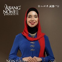 Busana tersebut memperkuat pesona khas Betawi yang menjadi identitas utama ajang ini. Senyumnya yang menawan serta pembawaannya yang tenang semakin menambah pesona dirinya di panggung final. (Foto: Instagram/@isabel.azhari)