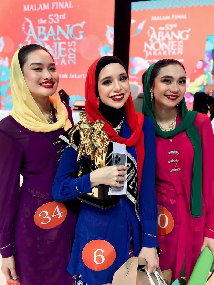 Putri Ayu Azhari, Isabel Azhari, Masuk Top 3 Abang None Jakarta 2025 Putri Ayu Azhari, Isabel Azhari, Masuk Top 3 Abang None Jakarta 2025