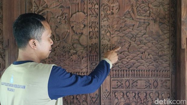 Suasana di kompleks sekitar Pintu Gerbang Majapahit, Pati, Sabtu (27/9/2025). Suasana di kompleks sekitar Pintu Gerbang Majapahit, Pati, Sabtu (27/9/2025).