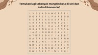 Yang ini lebih mudah, detikers! Kamu ketemu berapa kata? (Foto: detikHealth/Aida Adha Siregar)