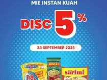 Transmart Full Day Sale! Aneka Mi Instan Murah Meriah