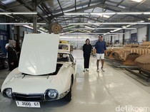 Wamenkraf Tinjau Tuksedo Studio Bali, Bahas Kendala Ekspor Mobil