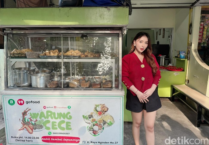 Warung Cece, Tempat Makan di Surabaya yang sempat viral karena paras cantik pemiliknya