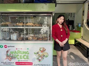 Dari Sales ke Penjual Penyetan, Kisah Inspiratif Cece Cantik di Surabaya