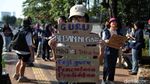Aksi Womens March Jakarta Suarakan Kesetaraan dan Keadilan