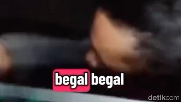 Begal nangkrin di truk