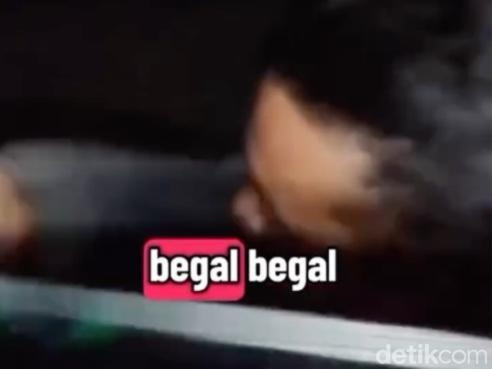 Begal nangkrin di truk