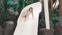 Yeay! wajah happy Gempi liburan bareng Gading Marten. Foto: dok instagram Gading Marten