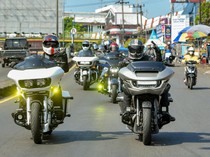 Ratusan Bikers Harley Touring hingga Bali, Sebut Tanpa Strobo-Sirene dan Patwal