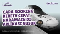 Cara Booking Kereta Cepat Haramain di Aplikasi Nusuk