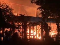 Rumah Petani di Grobogan Terbakar, Ratusan Kilo Gabah-Benih Bawang Ludes