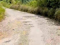 Protes Warga Tana Tidung Terhadap Jalan Rusak yang Tak Kunjung Dibenahi