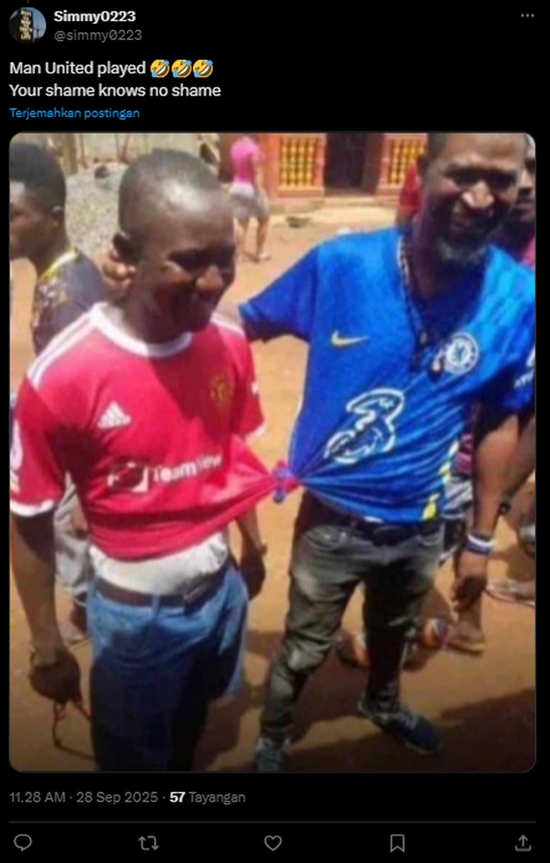 Manchester United dikalahkan Brenford di Gtech Community Stadium dengan skor akhir 1-3. Beragam meme pun bertebaran di internet. Fans merasa sedih dan kecewa.