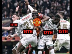 Meme Manchester United Kalah dari Brentford, Terdampar di Peringkat 14