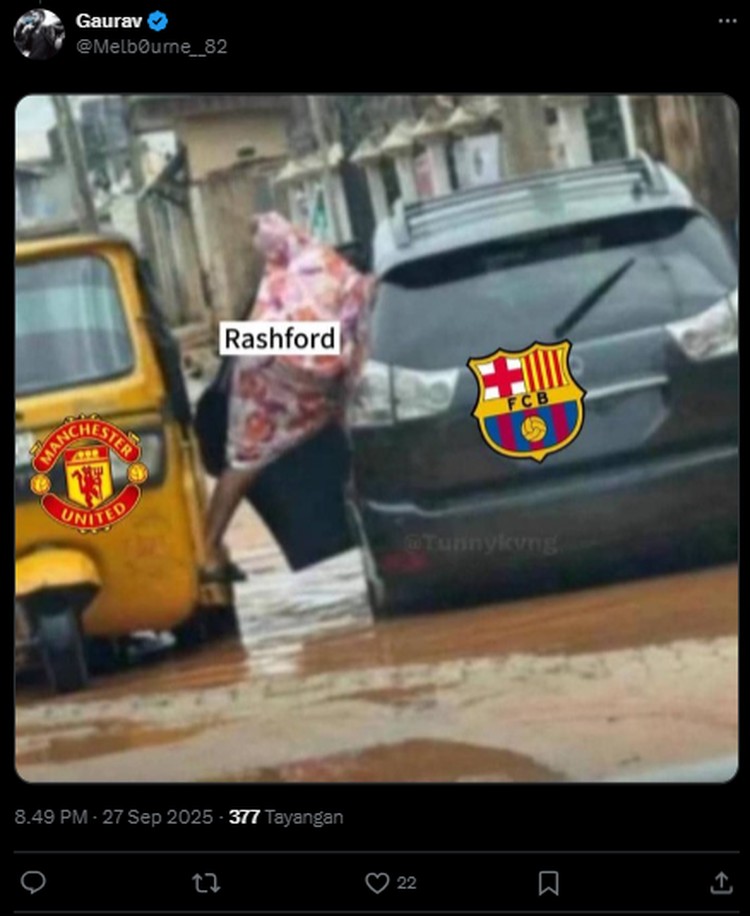 Manchester United dikalahkan Brenford di Gtech Community Stadium dengan skor akhir 1-3. Beragam meme pun bertebaran di internet. Fans merasa sedih dan kecewa.