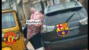Kayaknya Rashford betah nih. Foto: X.com