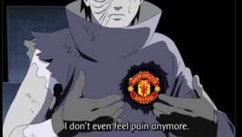 Gegara sering kalah, para penggemar pun sampai tidak merasakan sakit apa-apa. Foto: X.com