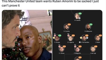 Apakah pemain MU sengaja ingin Amorim segera dipecat dengan tampil ala kadarnya? Foto: X.com