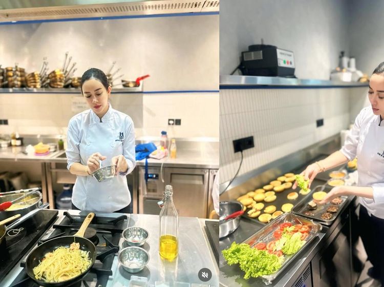 Persis Chef Profesional! Aura Kasih Masak Meatloaf hingga Jambalay