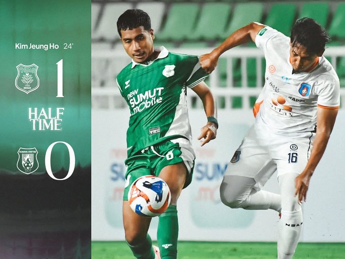 Laga PSMS Medan Vs Sumsel United