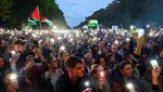 Ribuan Orang Turun ke Jalan Berlin Bela Palestina dan Kritik Kebijakan Jerman