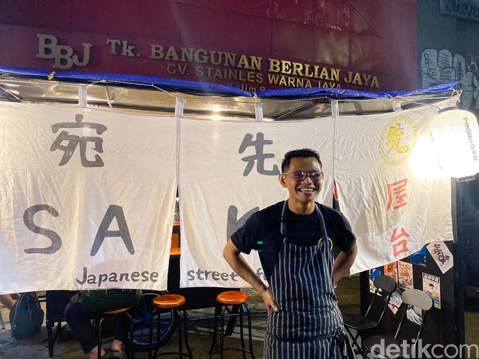 Saki Yatai: Warung Jepang kaki lima milik chef Doni Silpani di Panglima Polim