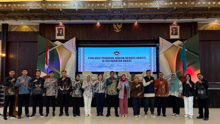 SPPG se Kalbar dikumpulkan untuk evaluasi distribusi MBG. (Dokumentasi Regional MBG Kalbar)