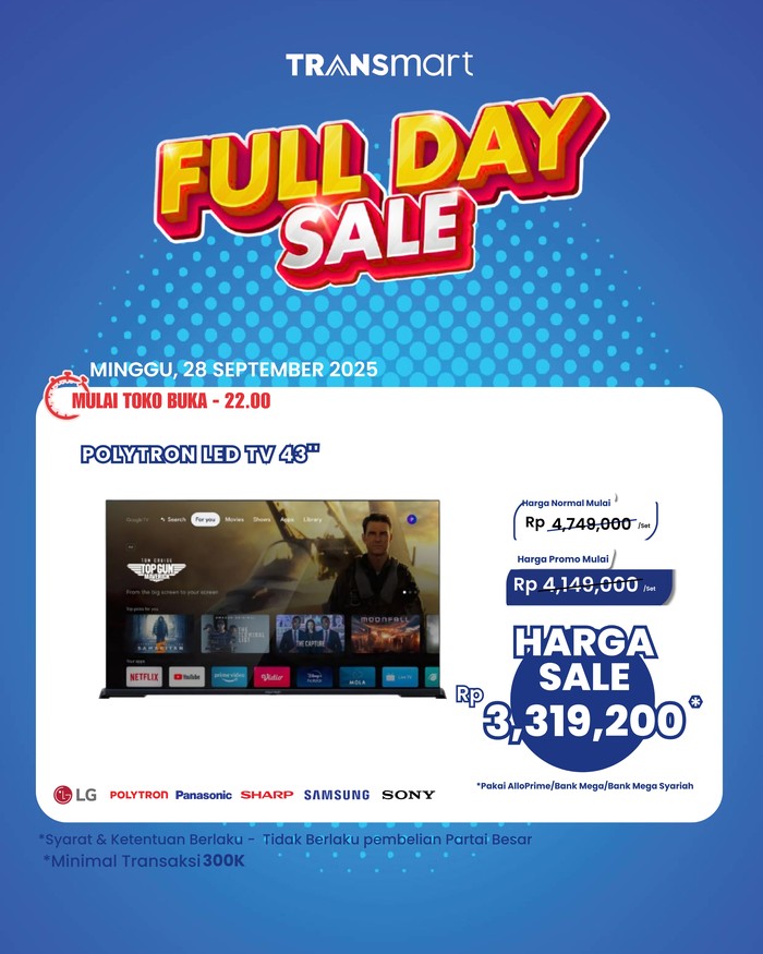 Transmart Full Day Sale