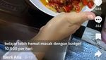 Modal Rp 10 Ribuan, Wanita Ini Buktikan Bisa Masak Tumisan hingga Rendang