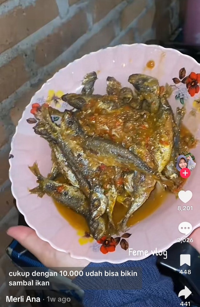 Tren masak murah di TikTok Tren masak murah di TikTok dengan budget Rp 10.000