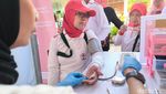 Ramai-ramai Periksa Kesehatan Gratis Bareng YJI, Warga Kaget Tensi-Kolesterol Tinggi