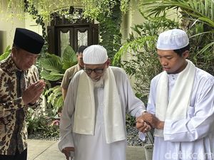 Saat Abu Bakar Baasyir Temui Jokowi di Solo Khusus untuk Beri Nasihat