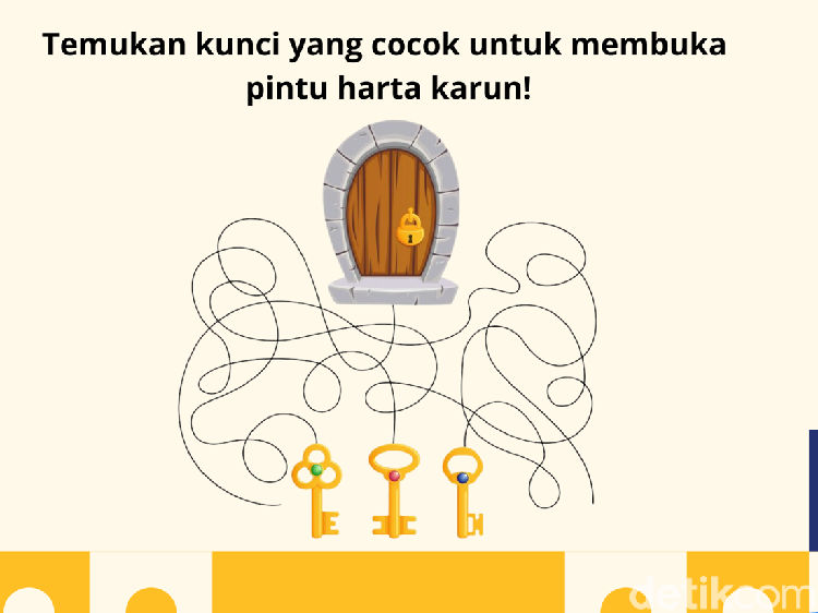 Asah Otakmu! Cuma si Jeli yang Bisa Temukan Jalan dari Tebak-tebakan Ini