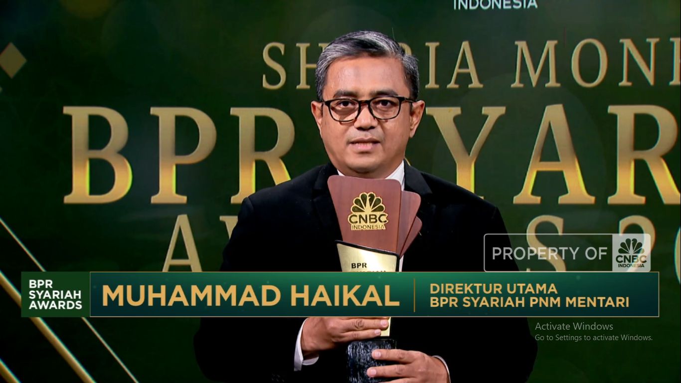 BPR Syariah PNM Mentari Raih Best Rural Bank Sharia - Kategori Aset di Bawah Rp 500 Miliar (CNBC Indonesia TV)