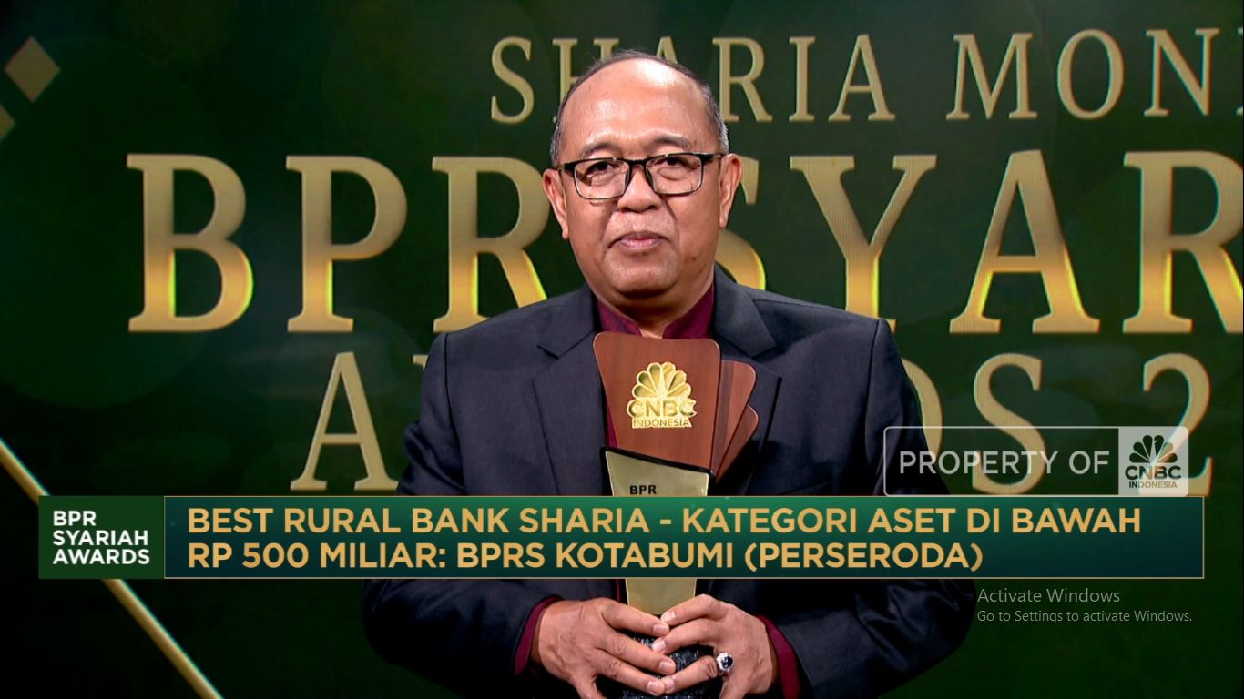 BPRS Kotabumi (Perseroda) Sebagai Best Rural Bank Sharia - Kategori Aset di Bawah Rp 500 Miliar (CNBC Indonesia TV)