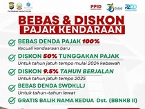 Kabar Gembira! Ada Pemutihan dan Diskon Pajak Kendaraan dari Pemprov Sulsel