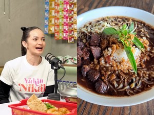 Enzy Storia Jago Bikin Rawon hingga Pecel, Suaminya sampai Naik BB 6 Kg