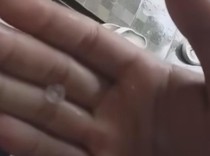 Hujan Es Terjang Cigugur Kuningan