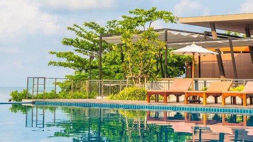 Ilustrasi villa di Bali. (Freepik)