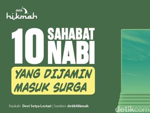 10 Sahabat Nabi yang Dijamin Masuk Surga