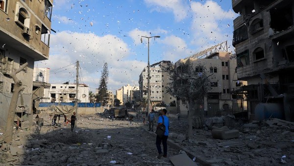 Israel Sebar Selebaran di Gaza, Desak Warga Mengungsi
