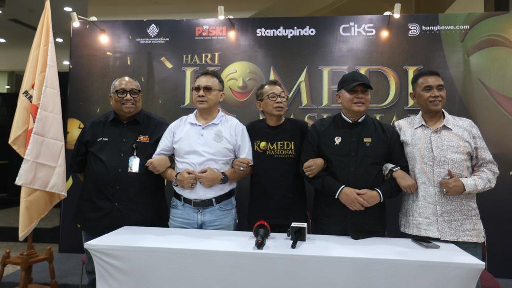 Hari Komedi Nasional Diresmikan, Tawa Diakui Jadi Budaya