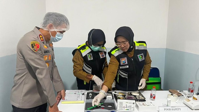 Kapolres Kediri Kota cek dapur MBG