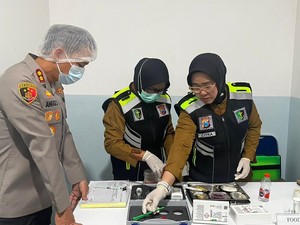 Cegah Keracunan, Kapolres Kediri Kota Cek Dapur Program MBG
