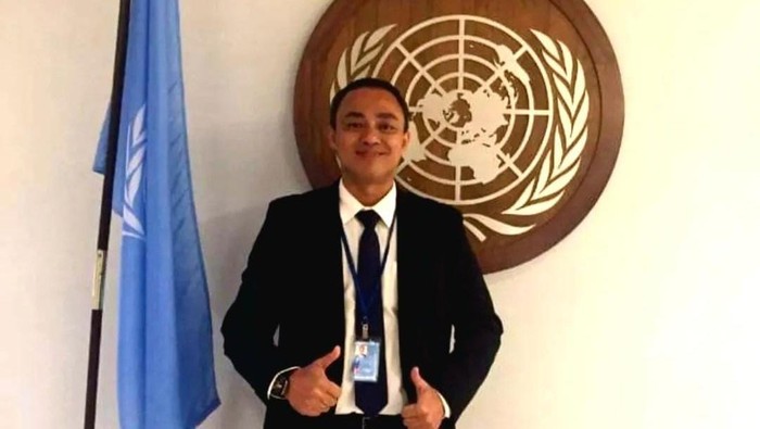 Ketua KNPI Tantan Taufiq Lubis