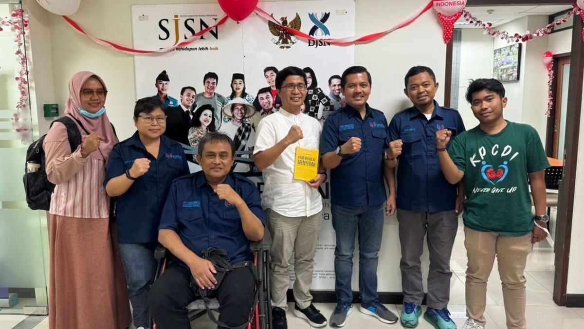 Komunitas Pasien Cuci Darah Indonesia (KPCDI) melakukan audiensi dengan Dewan Jaminan Sosial Nasional (DJSN)