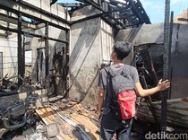 Rumah di Denpasar Terbakar, 4 KK Selamat Hanya dengan Pakaian di Badan