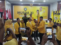 Terpilih Aklamasi, Dae Yandi Gantikan Ibunya Jadi Ketua Golkar Bima